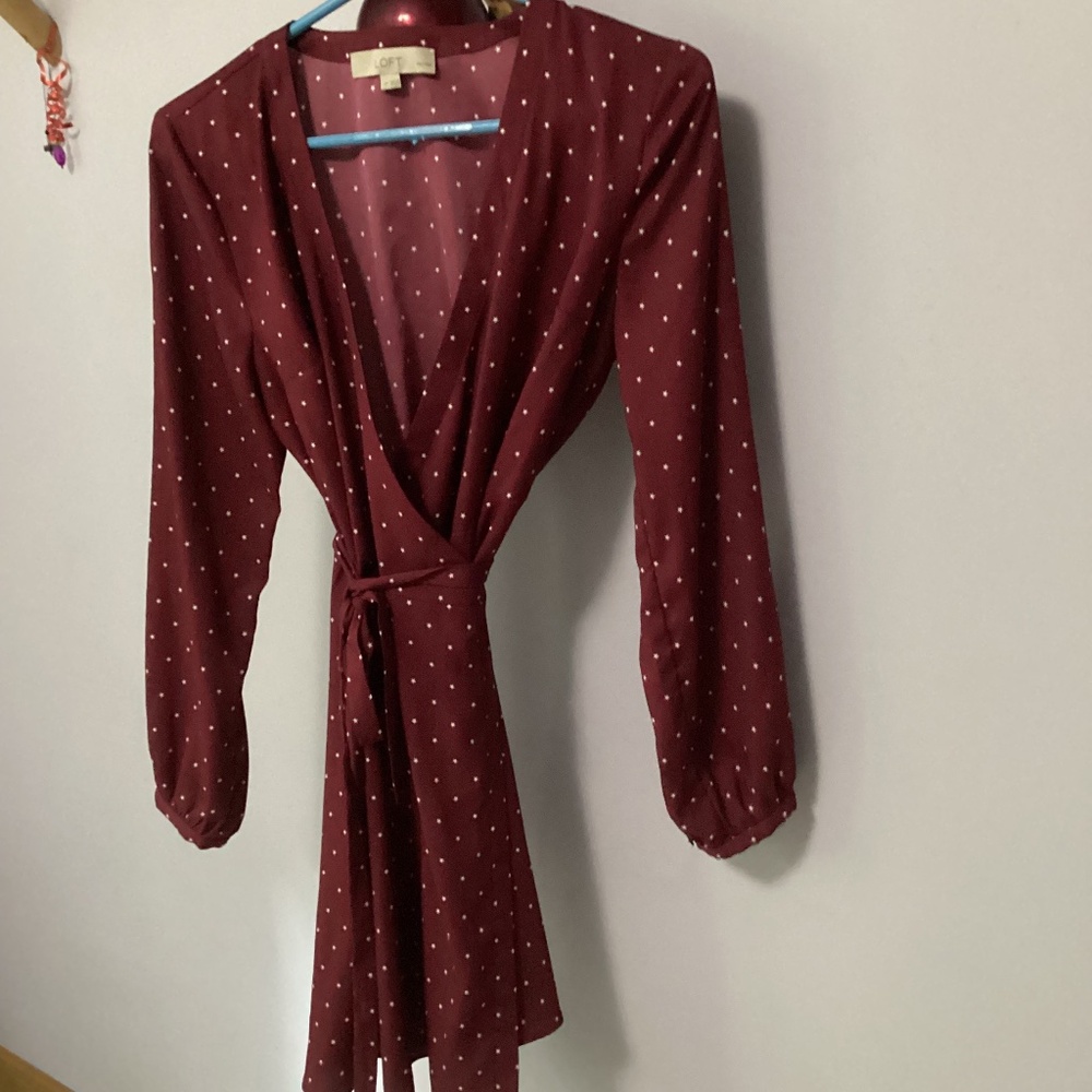 Loft Wrap Dress